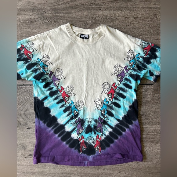 ICE CREAM by Billionaire Boys Club Graphic Retro Tie Dye Tee - Picture 1 of 5
